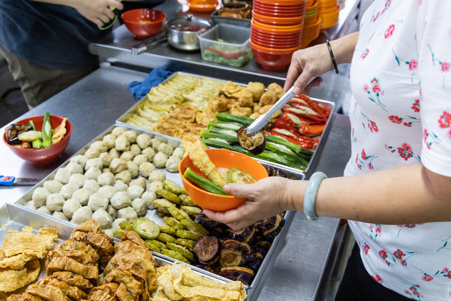 comida callejera tradicional de China