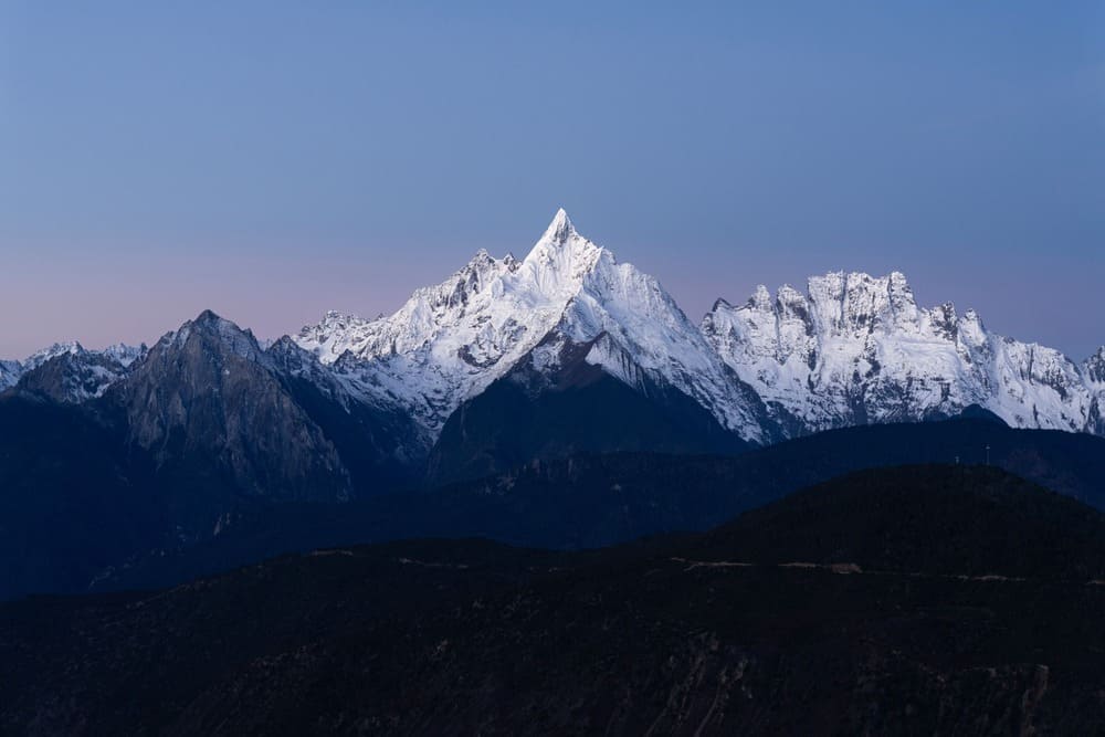 yunnan vista desde las montañas